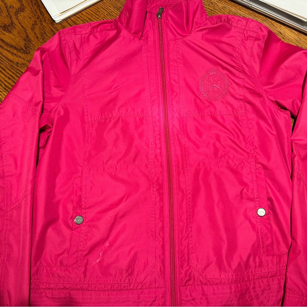 Lauren Ralph Lauren Fuchsia Zip-Up Jacket